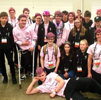 Pioneers represent UK at <em>FIRST</em> world robotics championships!